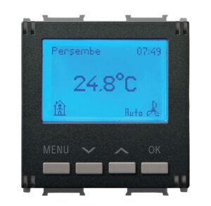 Thermostat Modulaire KNX - Noir